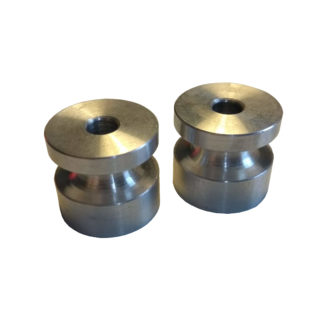 Aluminum rollers for tension gauge (set)